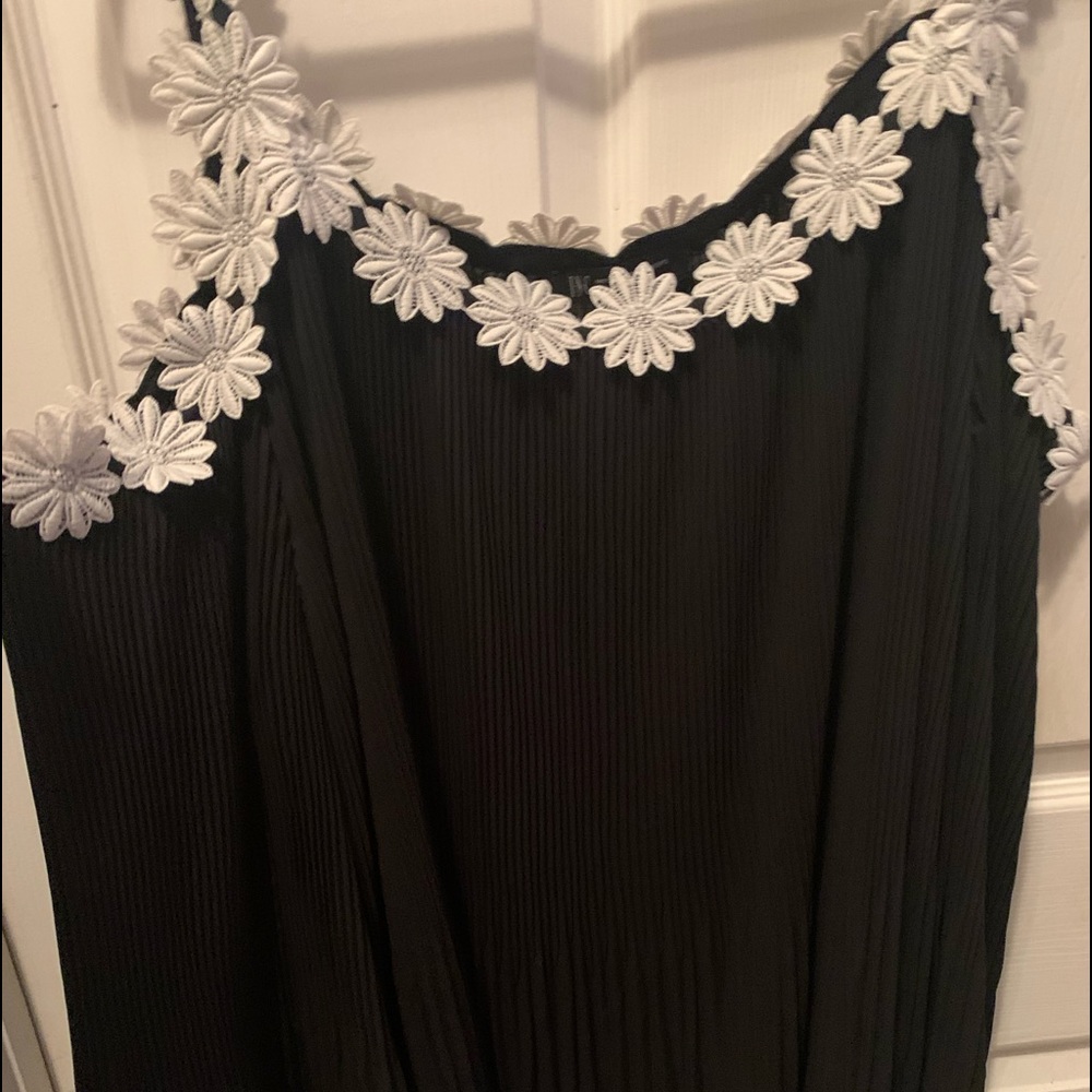 INC Daisy Laced Cold Shoulder Blouse Sz. 3X